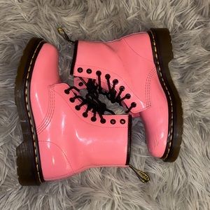 BubbleGum Pink Doc Martens, size w6